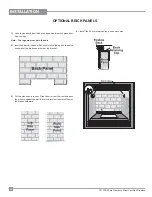 Предварительный просмотр 38 страницы Regency Fireplace Products P36-LP4 Propane Owners & Installation Manual