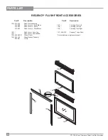 Предварительный просмотр 56 страницы Regency Fireplace Products P36-LP4 Propane Owners & Installation Manual