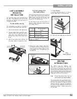 Предварительный просмотр 19 страницы Regency Fireplace Products P36D-LP1 Owners & Installation Manual