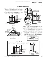 Предварительный просмотр 9 страницы Regency Fireplace Products P48-1 Owners & Installation Manual