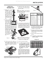 Предварительный просмотр 21 страницы Regency Fireplace Products P48-1 Owners & Installation Manual