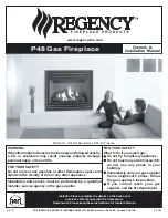 Предварительный просмотр 1 страницы Regency Fireplace Products P48 Owners & Installation Manual