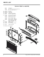 Предварительный просмотр 42 страницы Regency Fireplace Products P48 Owners & Installation Manual