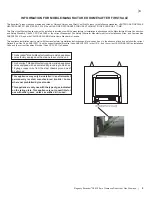 Предварительный просмотр 3 страницы Regency Fireplace Products P90-LP10 Owners & Installation Manual