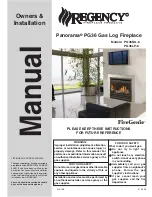 Предварительный просмотр 1 страницы Regency Fireplace Products Panorama PG36 Series Owners & Installation Manual