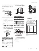 Предварительный просмотр 9 страницы Regency Fireplace Products Panorama PG36 Series Owners & Installation Manual