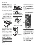 Предварительный просмотр 10 страницы Regency Fireplace Products Panorama PG36 Series Owners & Installation Manual