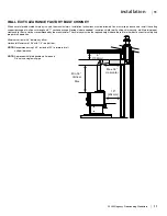 Preview for 11 page of Regency Fireplace Products Pro Series Owners & Installation Manual