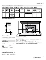 Предварительный просмотр 7 страницы Regency Fireplace Products PROFIBUS I1150S Owners & Installation Manual