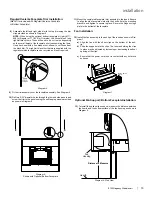 Предварительный просмотр 13 страницы Regency Fireplace Products PROFIBUS I1150S Owners & Installation Manual