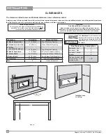 Предварительный просмотр 10 страницы Regency Fireplace Products Regency Horizon HZ40E-LP2 Owners & Installation Manual