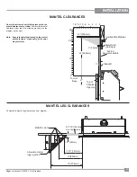 Предварительный просмотр 11 страницы Regency Fireplace Products Regency Horizon HZ40E-LP2 Owners & Installation Manual