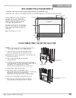 Предварительный просмотр 15 страницы Regency Fireplace Products Regency Horizon HZ40E-LP2 Owners & Installation Manual