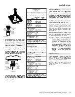 Preview for 27 page of Regency Fireplace Products U39-NG12 Owners & Installation Manual