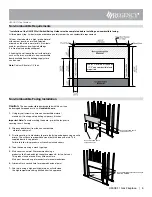 Предварительный просмотр 5 страницы Regency Fireplace Products U900E-11 Quick Start Manual