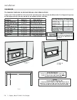 Предварительный просмотр 16 страницы Regency Fireplace Products U900E-LP11 Owners & Installation Manual