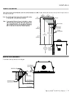 Предварительный просмотр 17 страницы Regency Fireplace Products U900E-LP11 Owners & Installation Manual