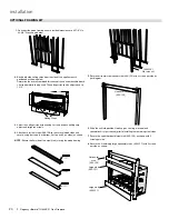 Предварительный просмотр 20 страницы Regency Fireplace Products U900E-LP11 Owners & Installation Manual