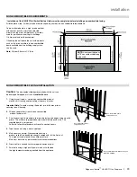 Предварительный просмотр 23 страницы Regency Fireplace Products U900E-LP11 Owners & Installation Manual