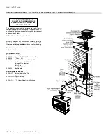 Предварительный просмотр 36 страницы Regency Fireplace Products U900E-LP11 Owners & Installation Manual