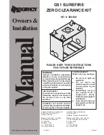 Regency 390-900 Owners & Installation Manual preview