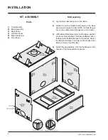 Preview for 6 page of Regency 390-900 Owners & Installation Manual