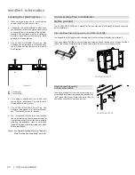 Предварительный просмотр 20 страницы Regency ACC40LELP Owners & Installation Manual