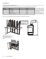 Предварительный просмотр 28 страницы Regency ACC40LELP Owners & Installation Manual