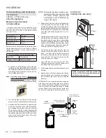 Предварительный просмотр 48 страницы Regency ACC40LELP Owners & Installation Manual