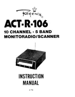 Regency ACT-R-106 Instruction Manual preview