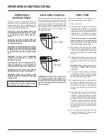 Preview for 8 page of Regency Albany F200B-1 Owners & Installation Manual