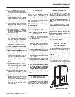 Preview for 9 page of Regency Albany F200B-1 Owners & Installation Manual