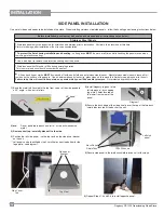 Preview for 16 page of Regency Alterra CS1200 Owners & Installation Manual