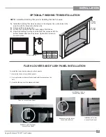 Preview for 57 page of Regency B36XT Bellavista Owners & Installation Manual