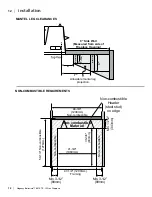 Предварительный просмотр 12 страницы Regency B41XTE-LP10 Owners & Installation Manual