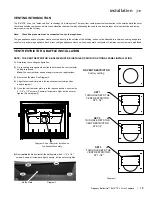 Предварительный просмотр 19 страницы Regency B41XTE-LP10 Owners & Installation Manual