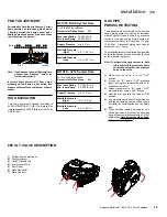 Предварительный просмотр 35 страницы Regency B41XTE-LP10 Owners & Installation Manual