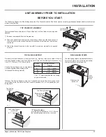 Preview for 13 page of Regency Bellavista B36X Owners & Installation Manual