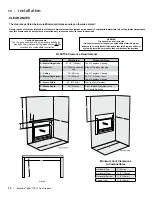 Preview for 10 page of Regency bellavista B36XTCE Owners & Installation Manual