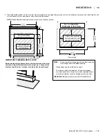 Preview for 15 page of Regency bellavista B36XTCE Owners & Installation Manual