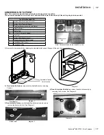 Preview for 17 page of Regency bellavista B36XTCE Owners & Installation Manual