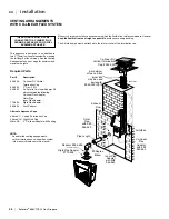 Preview for 34 page of Regency bellavista B36XTCE Owners & Installation Manual