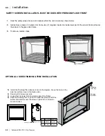 Preview for 64 page of Regency Bellavista B36XTE Owners & Installation Manual