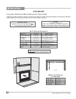 Preview for 10 page of Regency Bellavista B41XT-LP1 Owners & Installation Manual