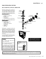 Предварительный просмотр 27 страницы Regency Bellavista B41XTCE Owners & Installation Manual