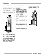 Предварительный просмотр 10 страницы Regency BERWICK Owners & Installation Manual