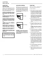 Preview for 12 page of Regency BERWICK Owners & Installation Manual