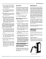 Preview for 13 page of Regency BERWICK Owners & Installation Manual