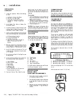 Предварительный просмотр 12 страницы Regency C34-LP11 Owners & Installation Manual