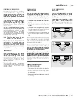 Предварительный просмотр 21 страницы Regency C34-LP11 Owners & Installation Manual